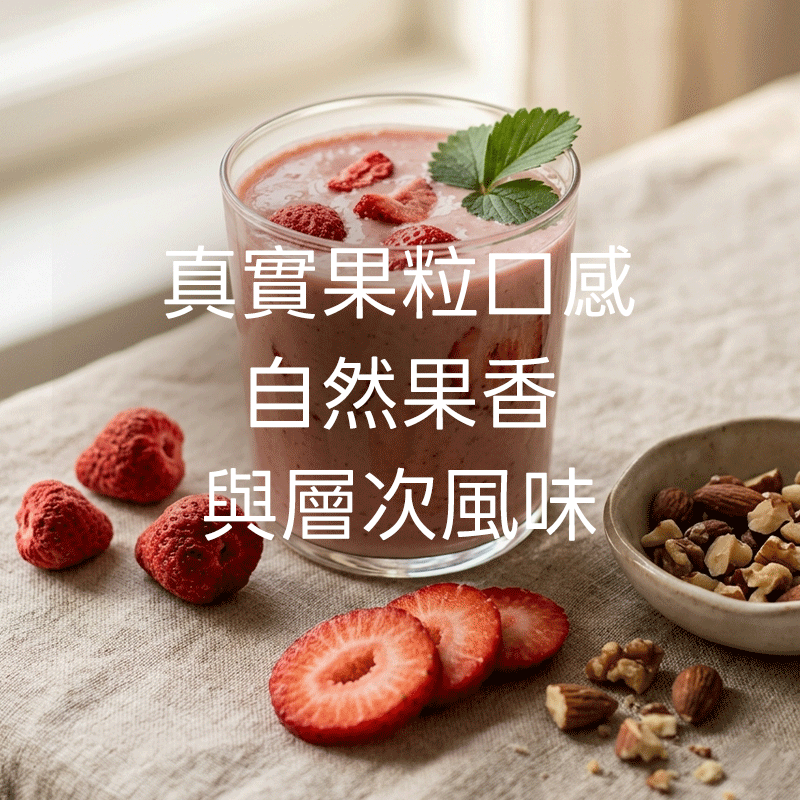 真實果粒口感